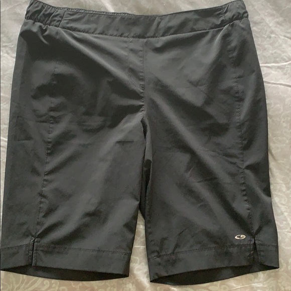 Champion black L 83% polyester/17% spandex shorts - Picture 1 of 10